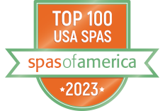 Top 100 USA Spas for 2023 Logo